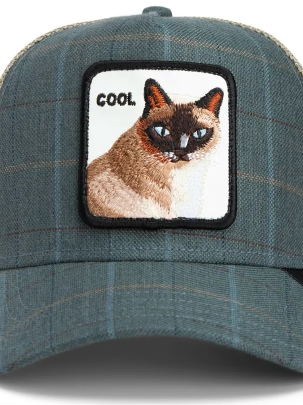 Goorin Bros. “Luxury Moon Cool Cat” Cool. Trucker Hat.  Mesh SnapBack. NWT